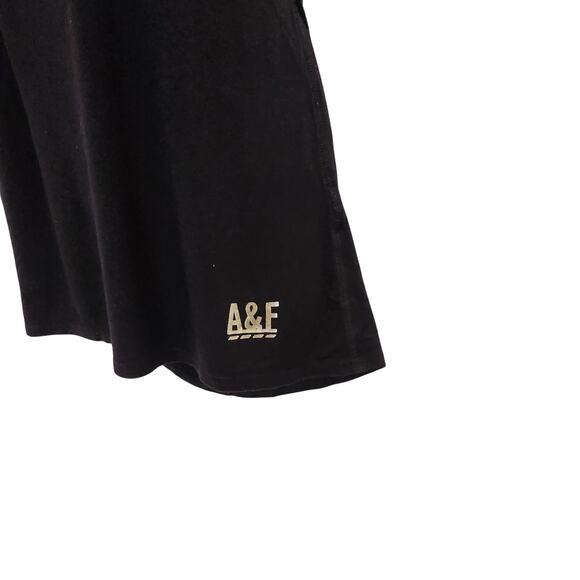 Abercrombie & Fitch T-Strap Open Back Athletic Tank Top Active Yoga Black Medium - Picture 4 of 9